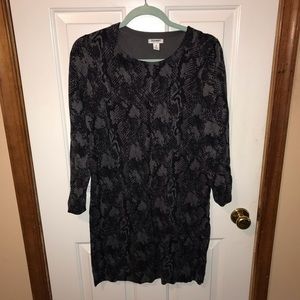 Snakeskin Sweater Dress